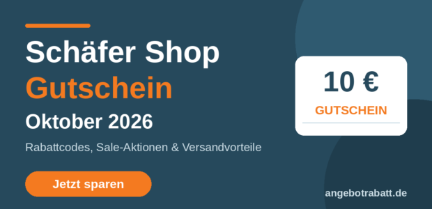 Schäfer Shop Gutschein Oktober 2026